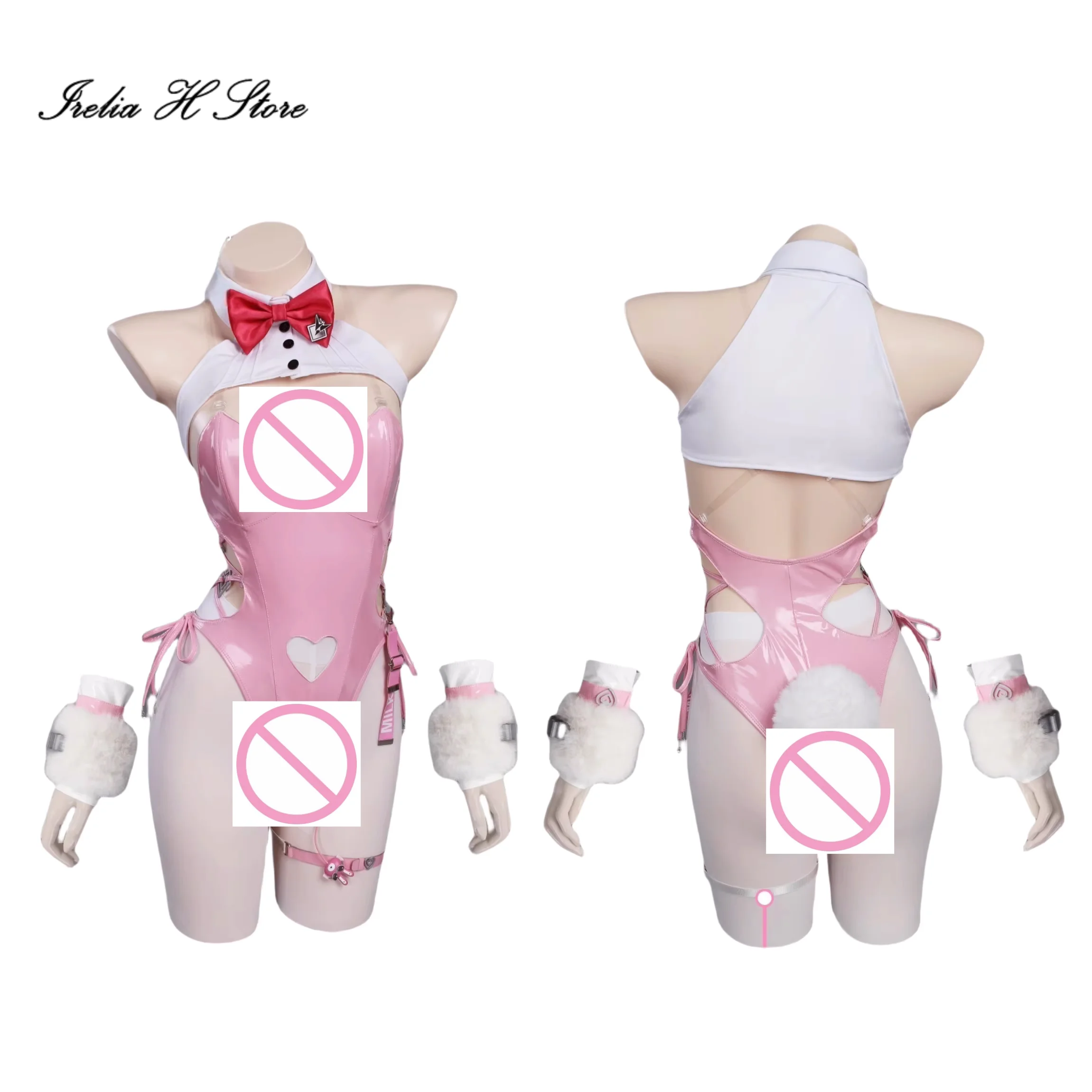

Irelia H Store аниме ni c kke молочные костюмы для косплея игры молочный сексуальный комбинезон из искусственной кожи с кроликом для девочек костюмы на Хэллоуин женские