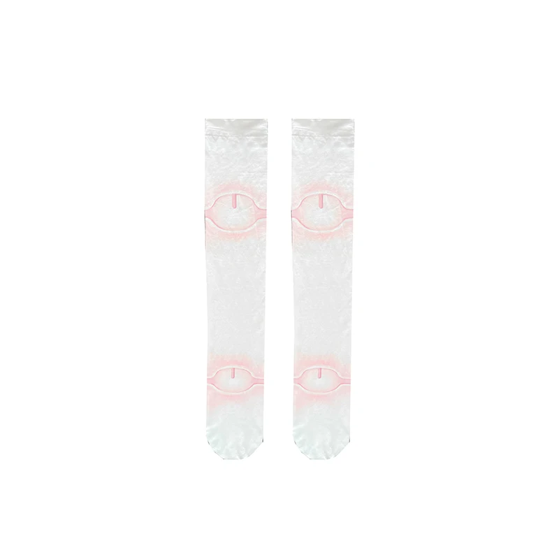 Lolita Socks Women's Summer and Autumn Tube Socks Velvet Printed Knee Socks Lolita Japanese Sweet