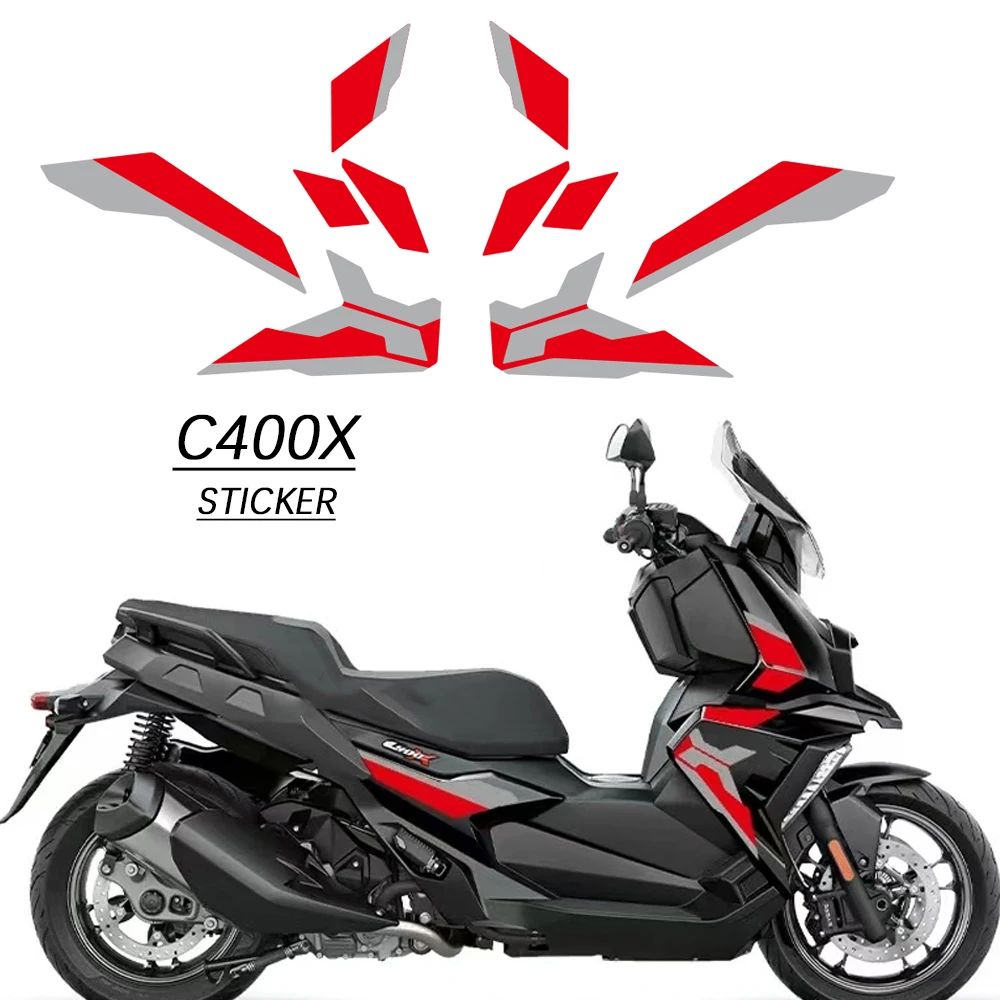 

Аксессуары для BMW C 400X, водонепроницаемые и солнцезащитные наклейки, наклейка против царапин, модификация, наклейка, защита краски