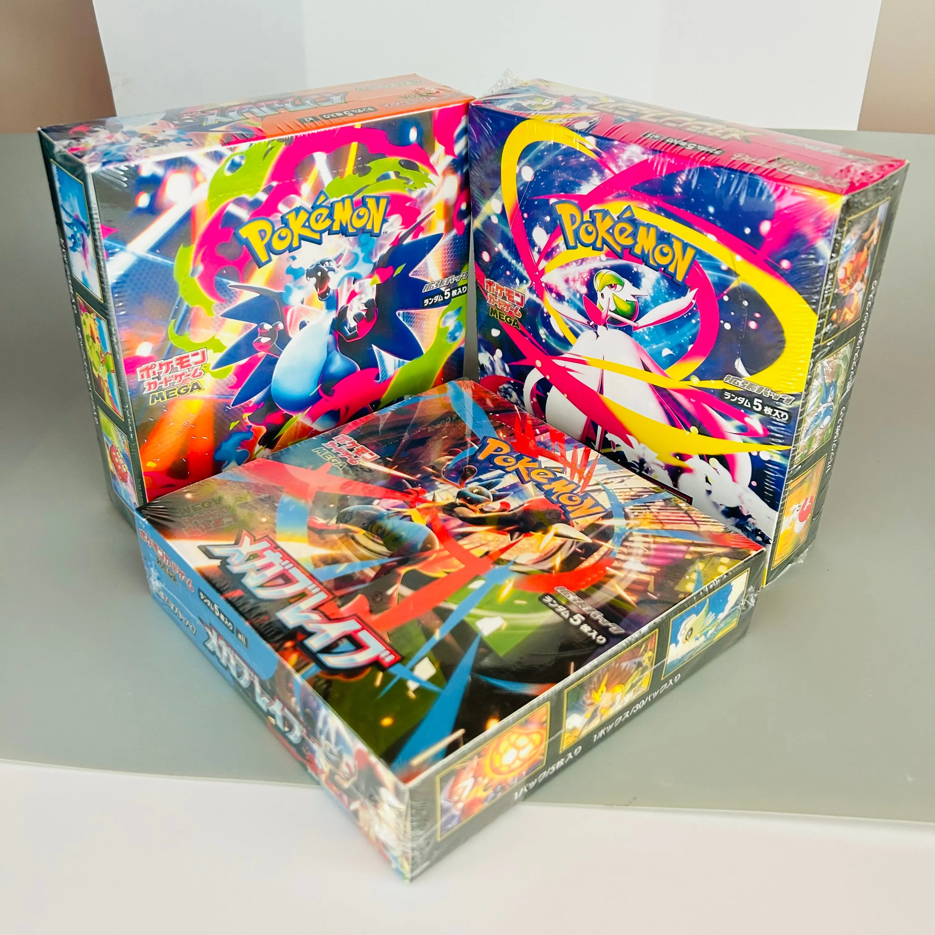 DIY M1L M1S M2 3 Japanische Boxen-Set, je 24 Karten: Mega Brave Symphonia Inferno X Premium Anime Sammelkarten – Detail 1