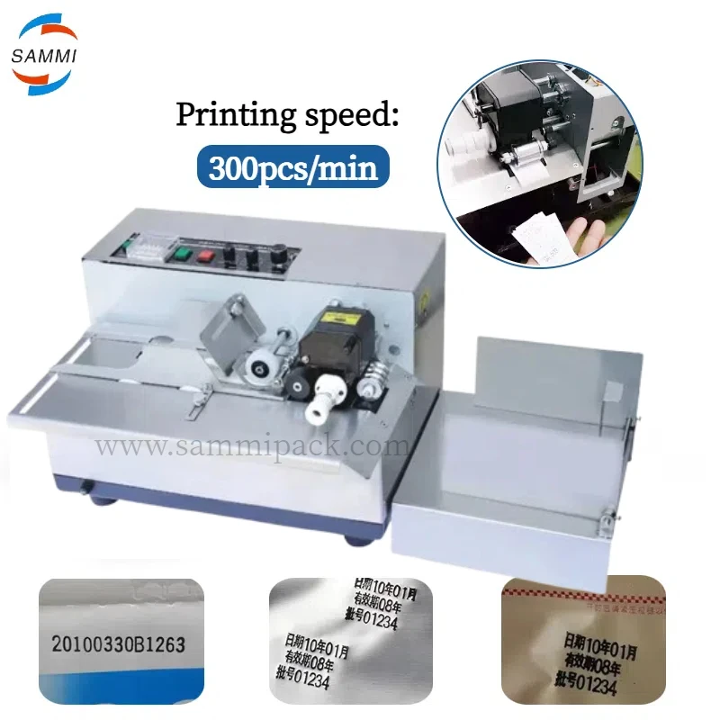 Automatic Paper Bag Card Label Expire Date Coding Machine,High Speed Ink Roll Coder,Batch Coder