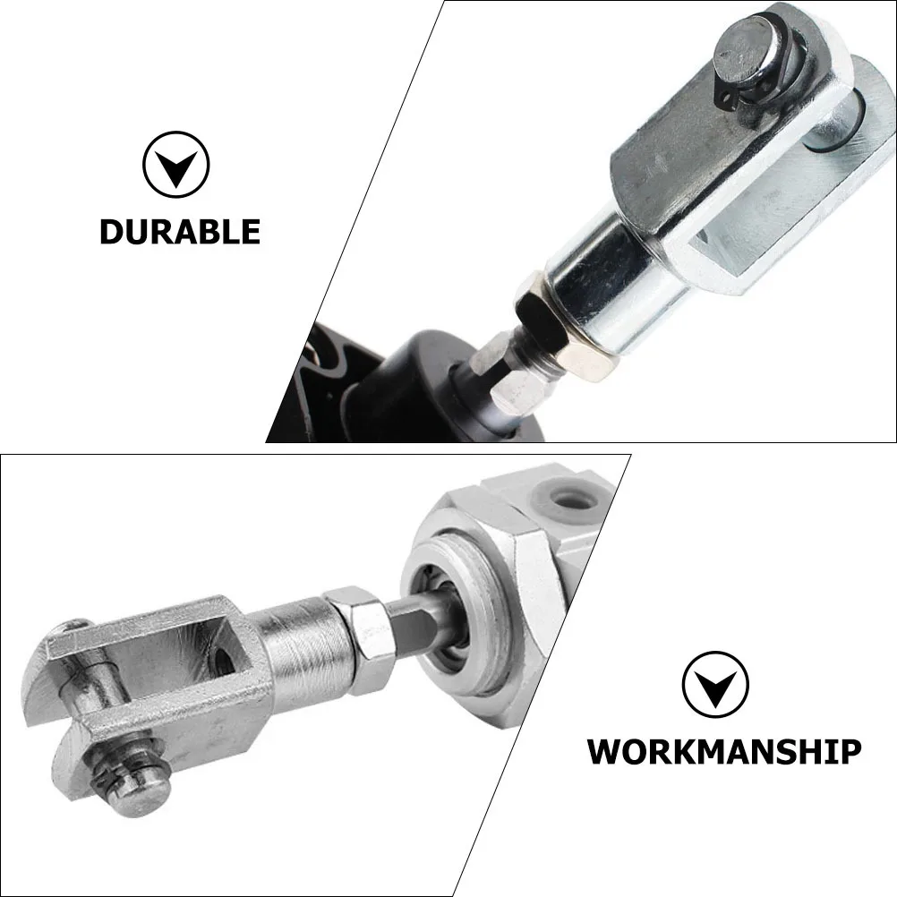 

5 pcs Y Shape Clevis Fitting Carbon Steel Air Cylinder Rod Connector Industrial Automation Female Thread Air Cylinder Accessory