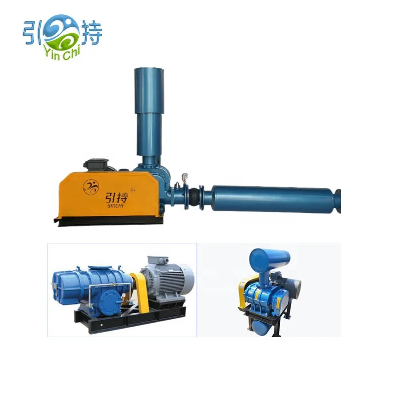 

OEM/ODM Factory's Low Noise Roots Blower for Sewage Treatment DC Electric Power Aeration Oxygenation Pneumatic Conveyor Machine