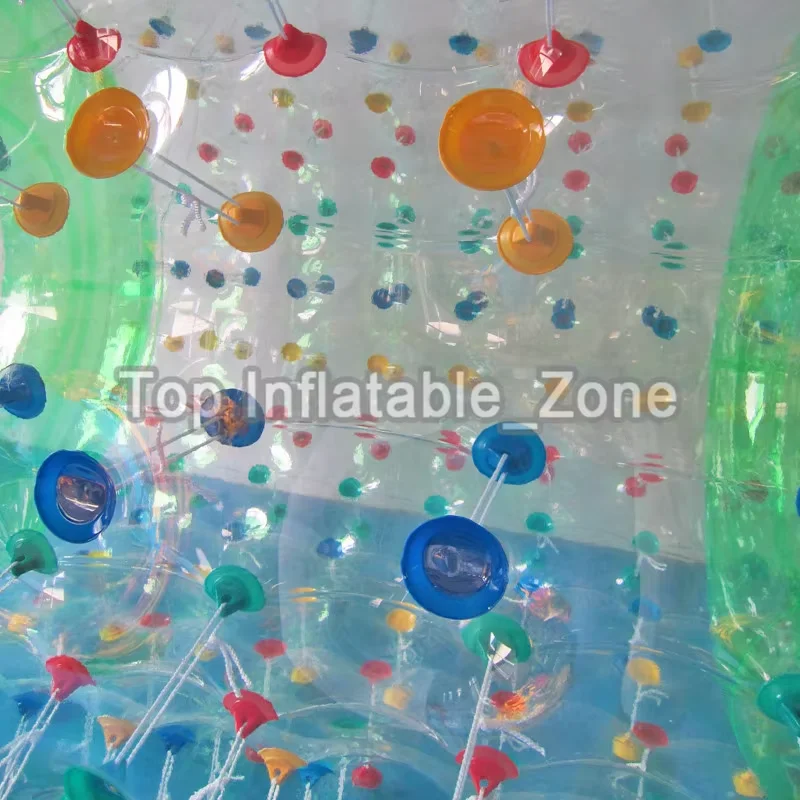 Rueda de agua inflable, rodillo de agua inflable para piscina, bola de rodillo de agua, bolas de agua inflables