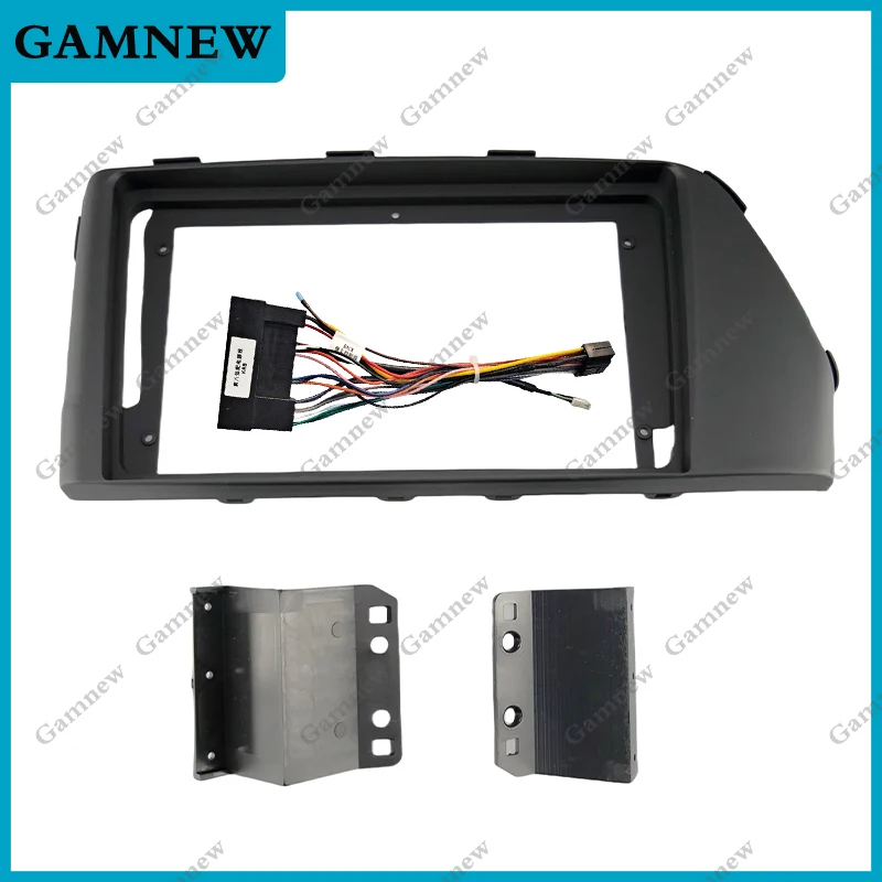 9 Inch Car Fascia For HYUNDAI REINA 2017+ Double Din Car dvd frame kit Panel Dash Mount Installation