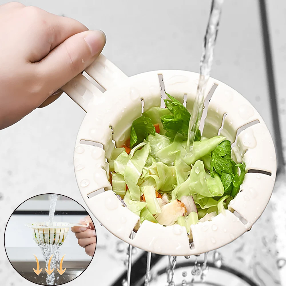 Rabbit Drain Basket Cartoon Creative Kitchen Sink Filter Garbage Strainers Bathroom Drainer Hair Catcher Home Improvement Supply