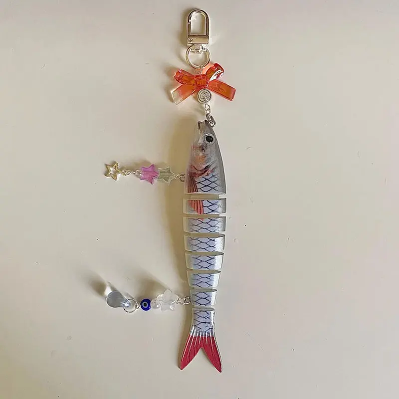Handmade Fish Keychain,  Gift For Fishing Enthusiasts image 3