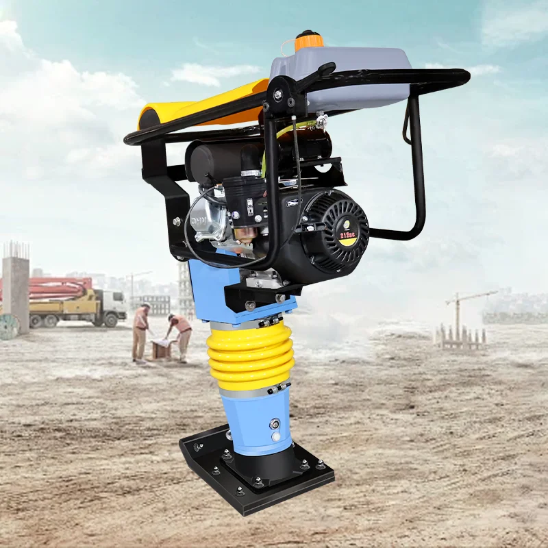 Professional 55kg Impact Rammer And Soil Tamping Tool For Railway Subgrade Compaction Works
