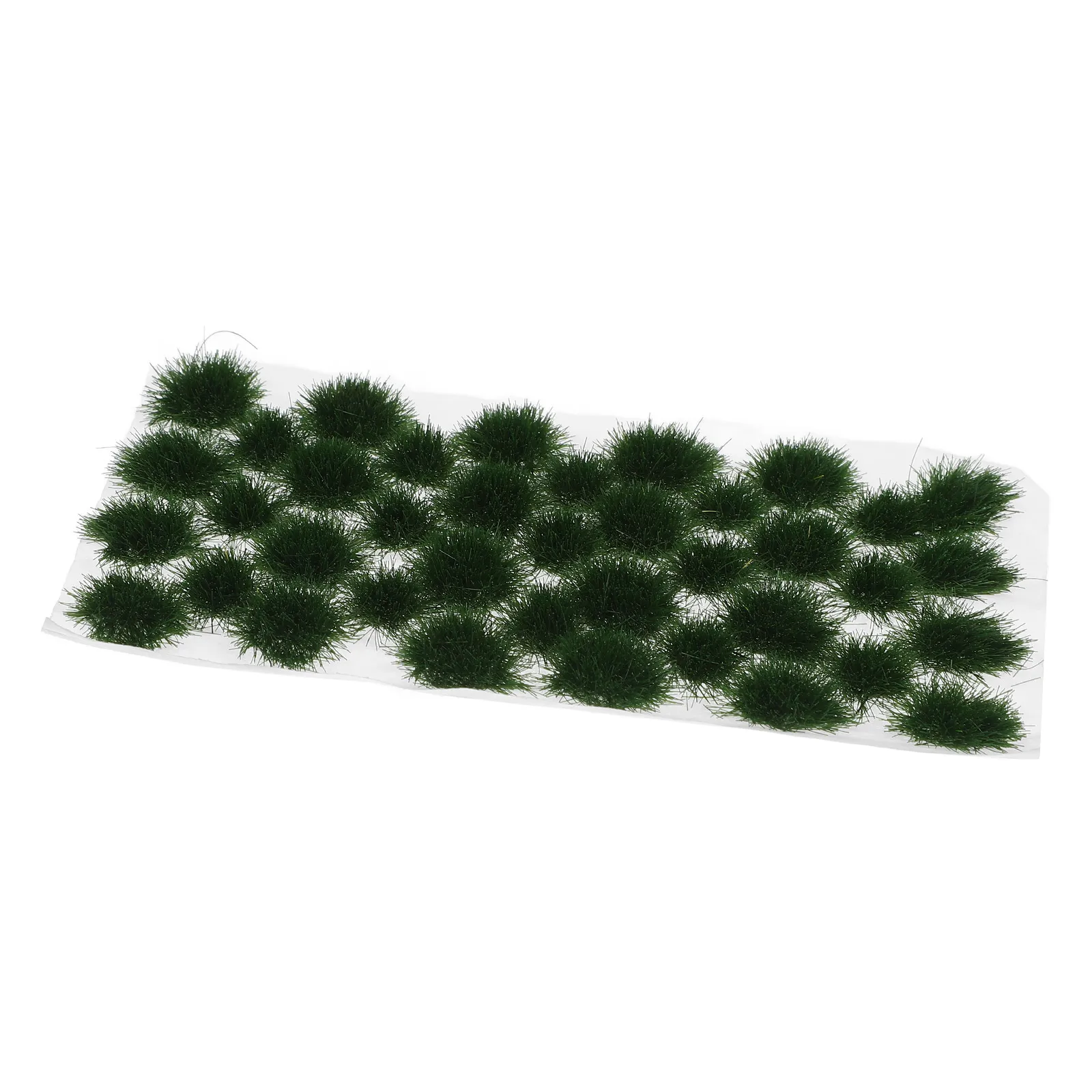 

Dense Vegetation Artificial Mini Plants Decor for Sand Table Railway Scene Landscape Model Static Plastic Grass