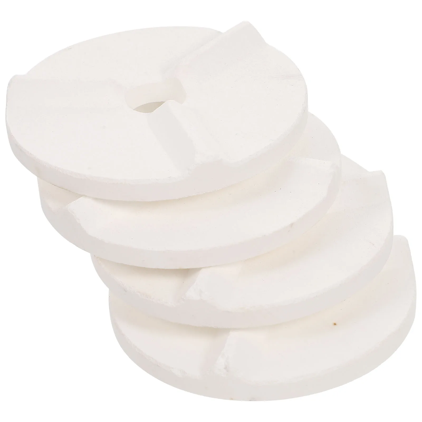 

4pcs Ceramic Pottery Mat Refractory Support Mat Clay Firing Tool Kiln Supporting Pad Pottery Firing Rack Kiln Accessories For