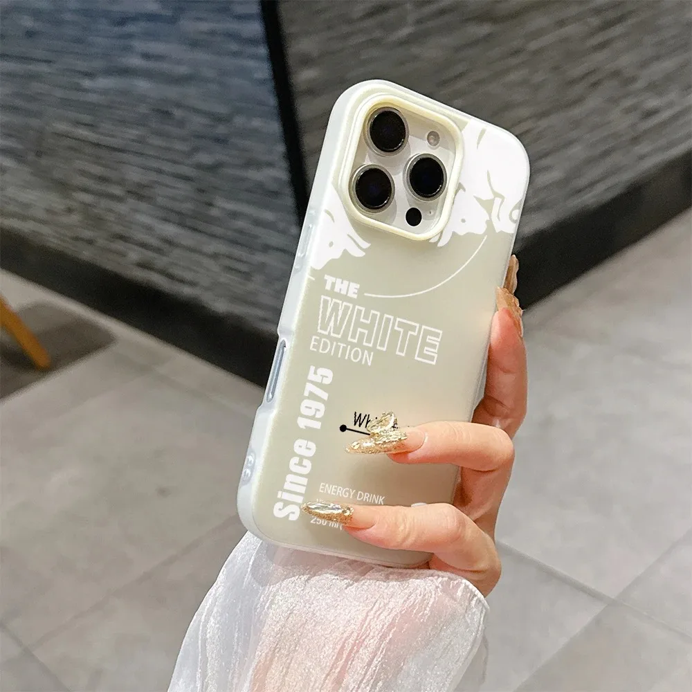 Модный чехол для телефона 2-в-1 с принтом под корову, противоударный, силиконовый, цвета леденца, для iPhone 17 Air, 16e, 16, 15, 14, 13 Plus, 12, 11 Pro, X, XR, Max