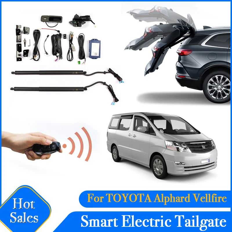 

Car Power Trunk Opening Electric Suction Tailgate Intelligent Tail Gate Lift Strut For TOYOTA Alphard Vellfire AH10 2002~2008