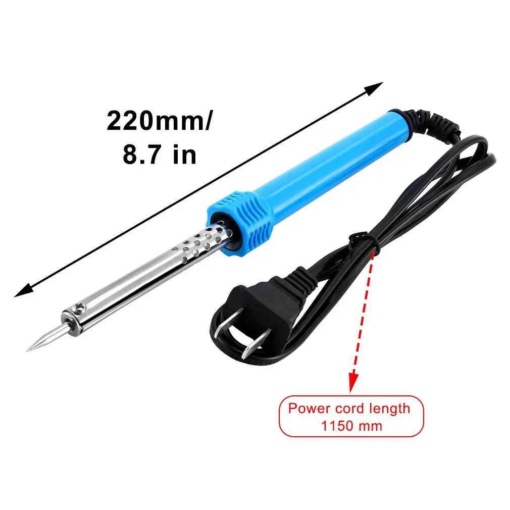 30W elettrotermico saldatore tipo di rullo Base nido telaio filo di acciaio strumento Imbedding filo elettrico Embedder spina americana