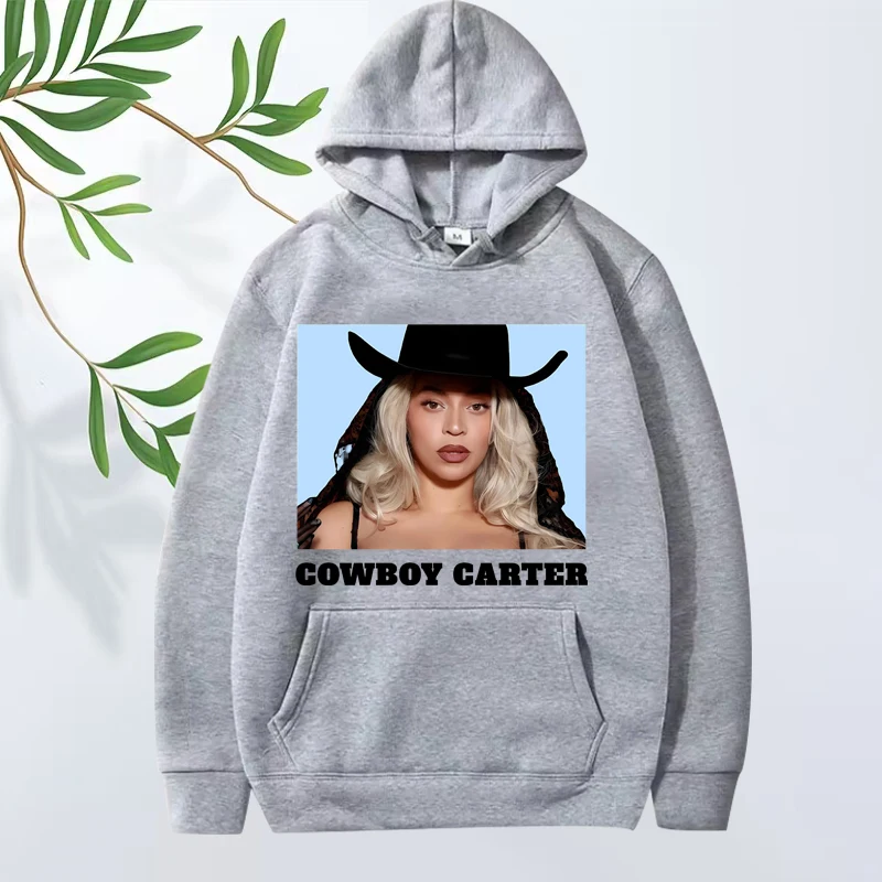 Beyoncé Cowboy Carter classic fashion hoodie 2025 men ’s women vintage Long sleeve Sweatshirt with print oversized hoodie unisex