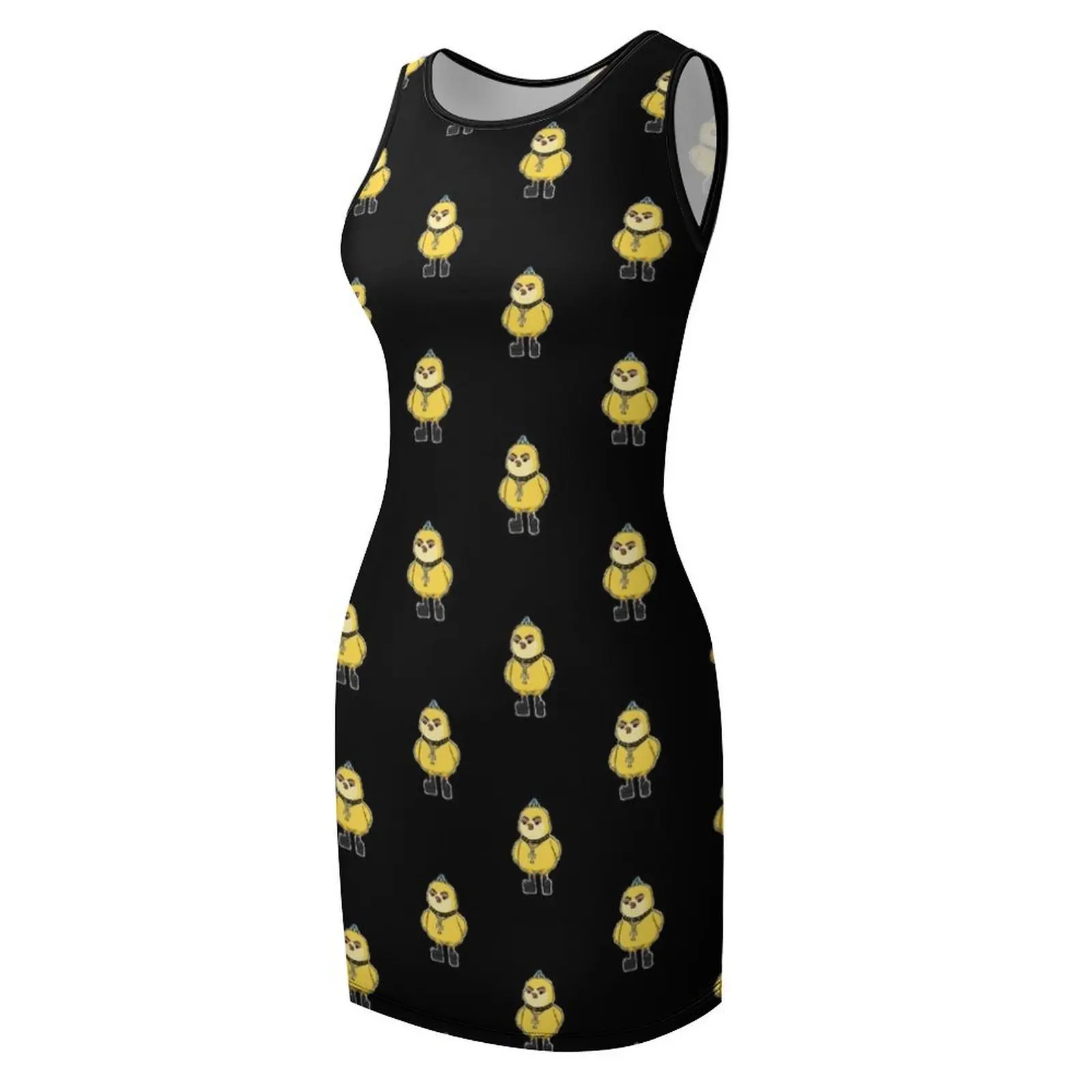 Goth Chick - Cute animal pun stickers, t-shirts etc. Sleeveless Sundress luxury dress Cocktail of dresses evening dress ladies