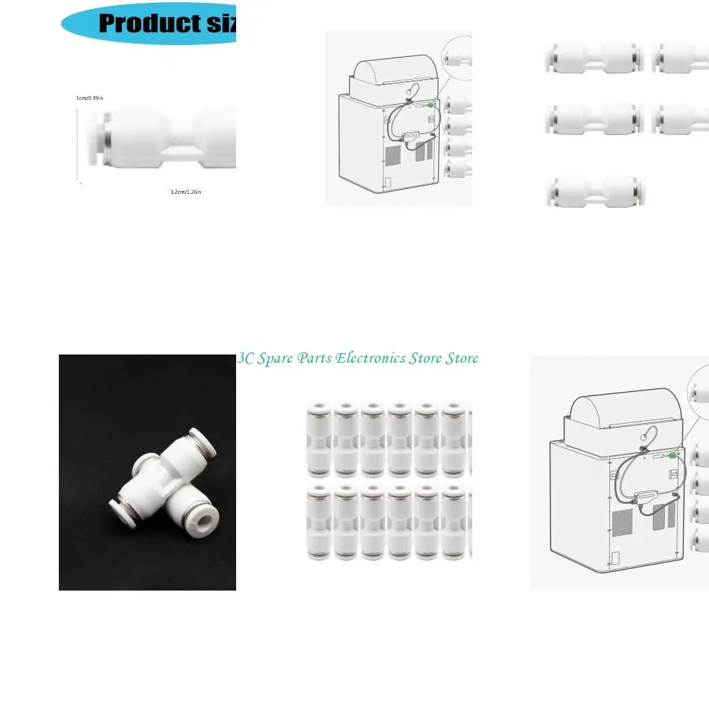 

SZ PTFE Tube Connectors для лаборатории P1 -принтеров высокая теплостойкость и простая установка