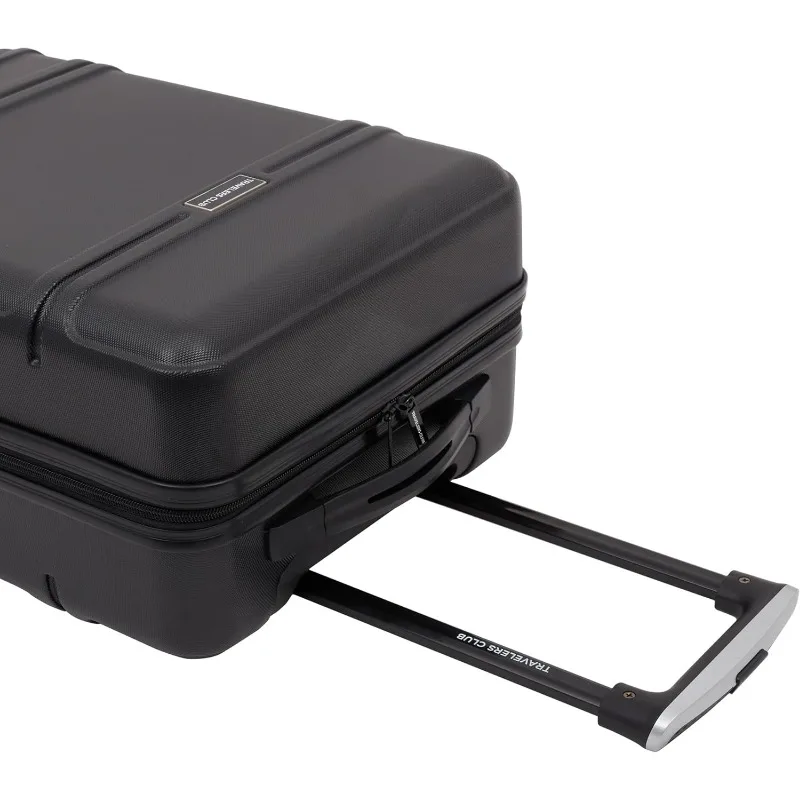 Skyline Spinner Luggage, Black, 20-Inch Carry-On