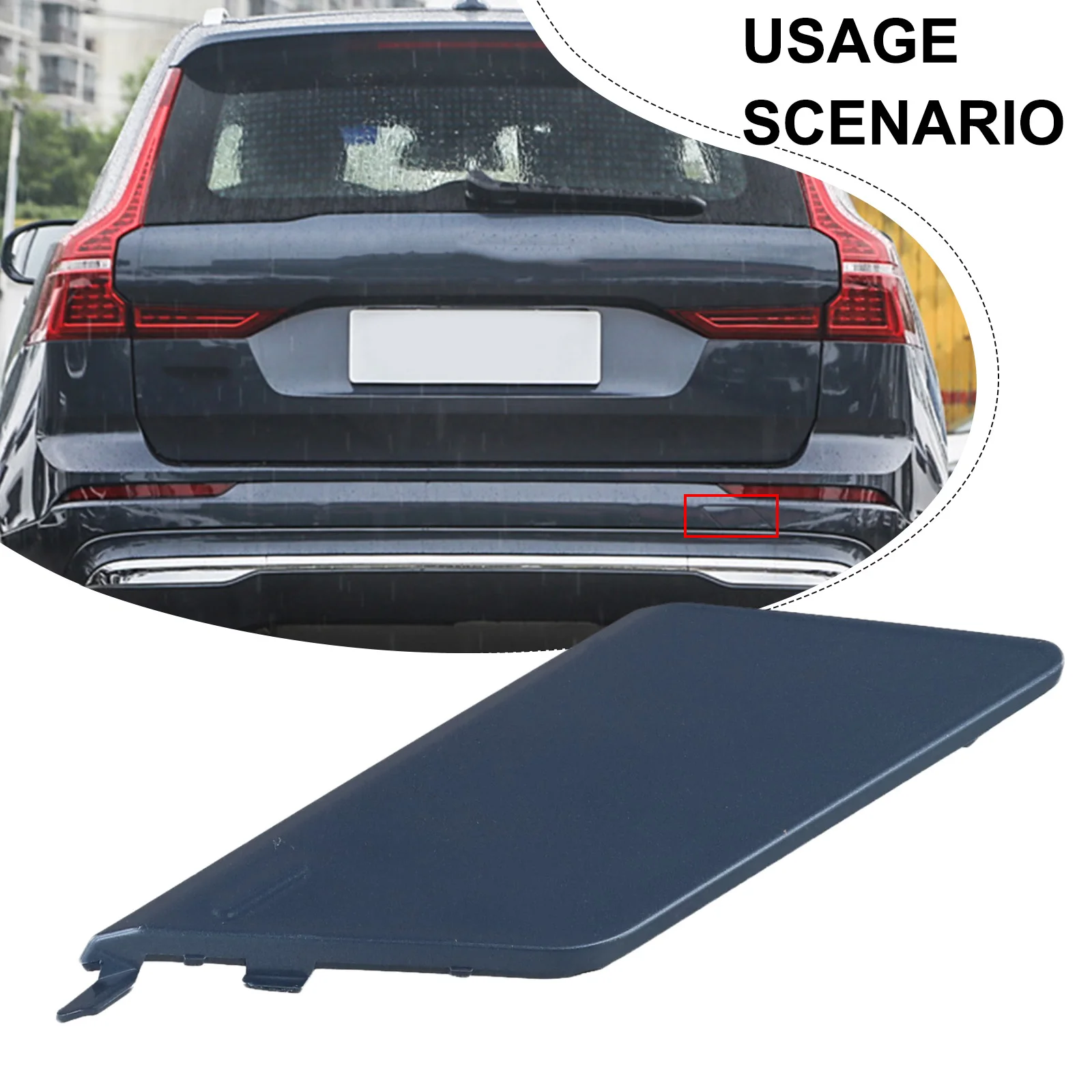 

Синяя крышка буксировочного крюка, буксировочный крюк, наглазник, номер детали 31449210, номер детали 39849034, прямая замена модели, Совместимость с годами