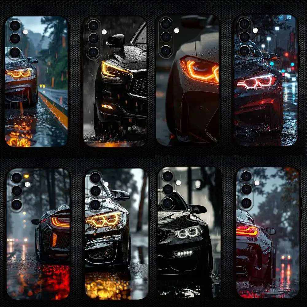 

Night Hydro Phone Case For Samsung Galaxy A73,A72,A71,A70,A53,A52,A51,Others Soft Black Shell