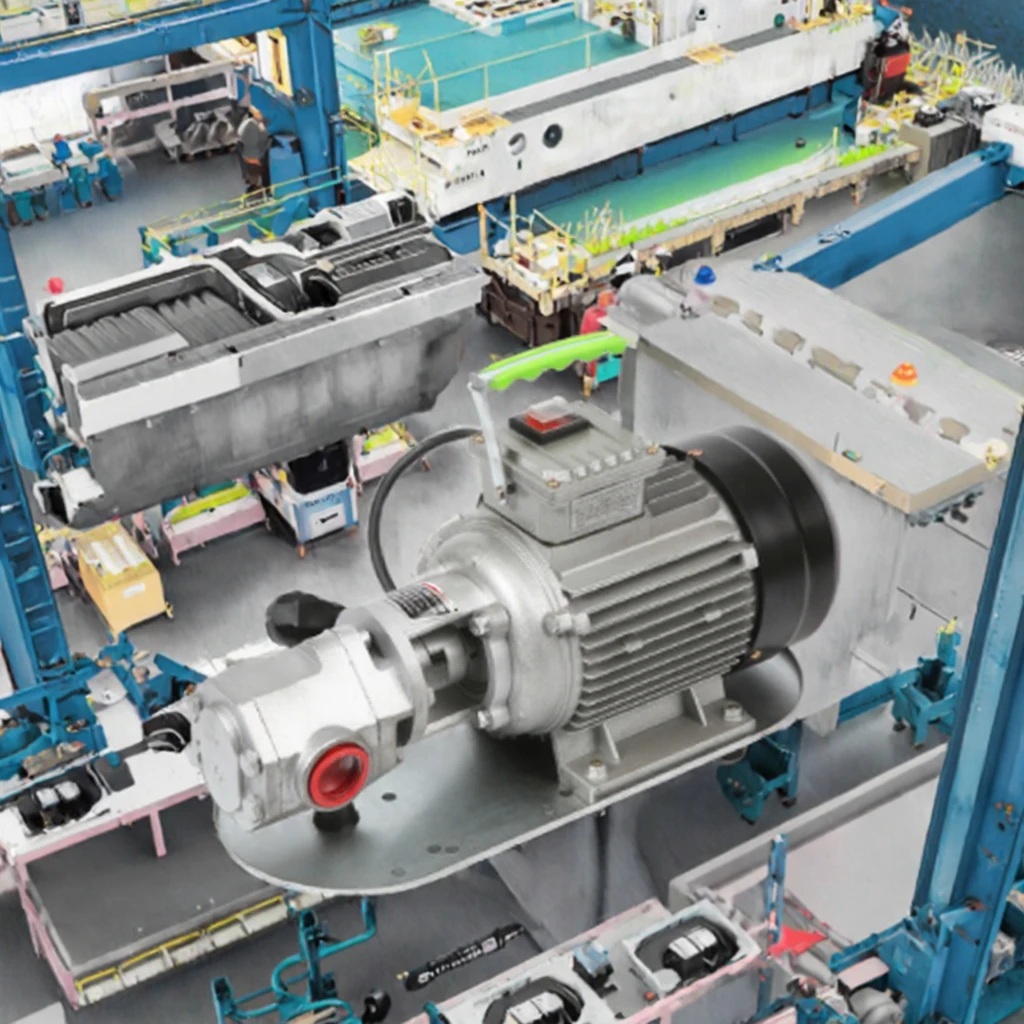 xx-Electric Beverage & Food Industry Metering Pump With Brass Impeller CE & CO Standards OEM Customizable Oil Transfer Pump