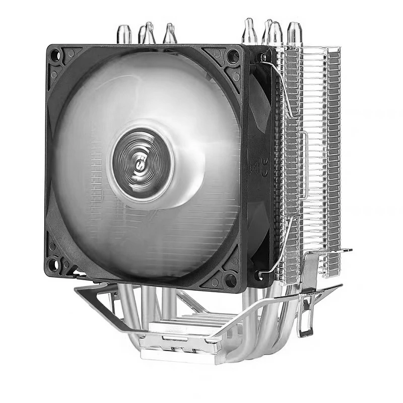 EVESKY Frost 400 Pure Copper 4 Heat Pipe Silent Cpu Radiator Fan Copper Pipe 1150 1155 Silent Cpu Fan