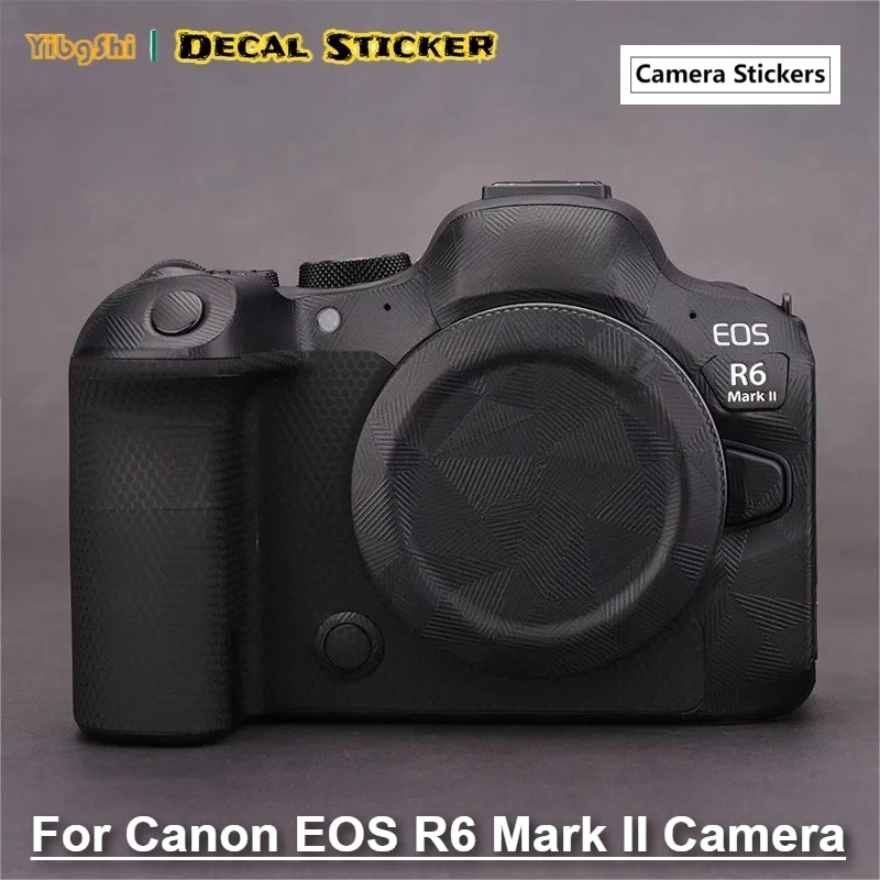 For Canon EOS R6 Mark II Camera Sticker Vinyl Wrap Film Camera Body Protective Sticker Protector Coat R62 R6M2