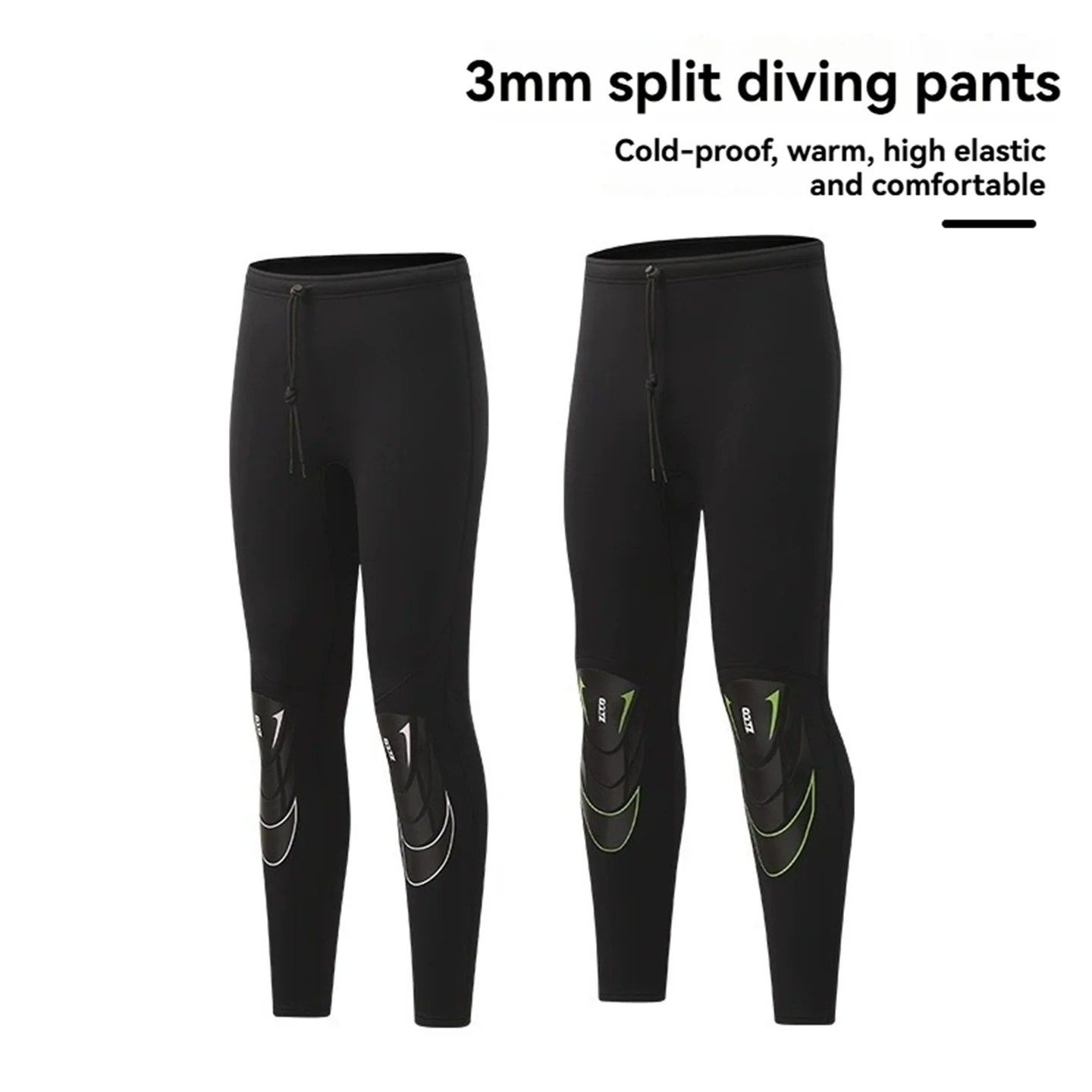 

Неопреновые штаны для дайвинга 3 мм, брюки для гидрокостюма с разрезом для мужчин и женщин, штаны для парусного спорта, серфинга и подводного плавания, зимние термоплавки