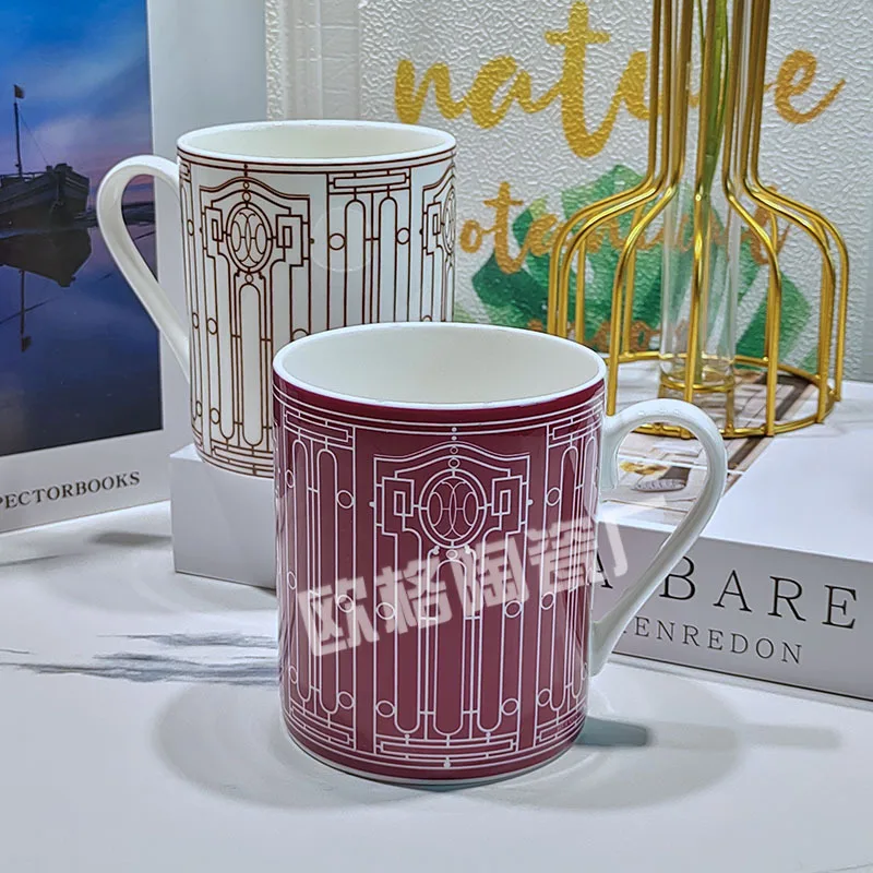 

Stylish Personalized Trendy Minimalist Ceramic Mug for Men Women Milk Tea Water Cup Home Office Birthday Holiday Gift Use