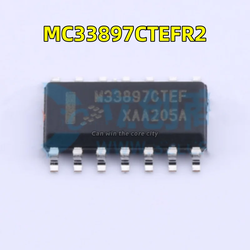 

5-100 PCS/LOT new MC33897CTEFR2 SOIC14 screen printing M33897CTEF transceiver CAN interface chip