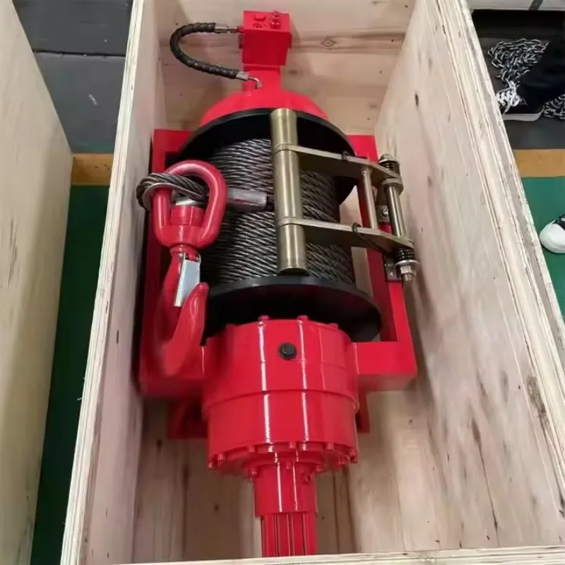 Multi-Ton Hydraulic Cable Pulling Recovery Winch 4–50 Ton, High Load Gear for Tow Trucks, Cranes, Wreckers & Full-Size Vehicle R