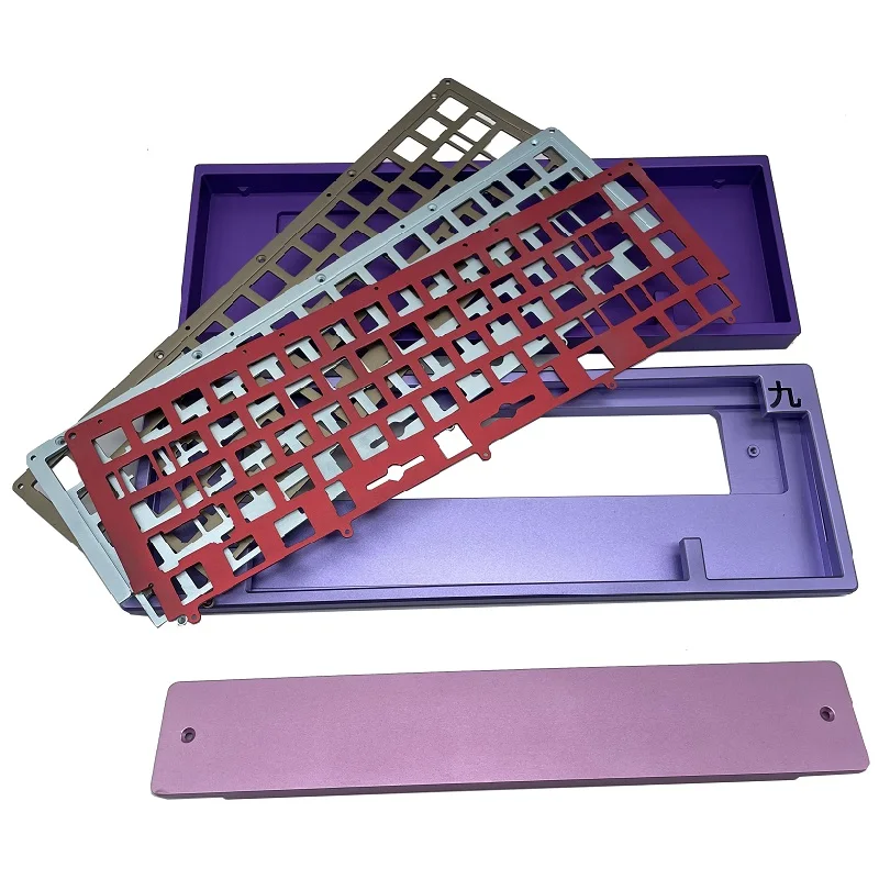 Customized OEM CNC Machining Gaming Aluminum Mechanical Keyboard CNC Case Mechanical Keyboard Case