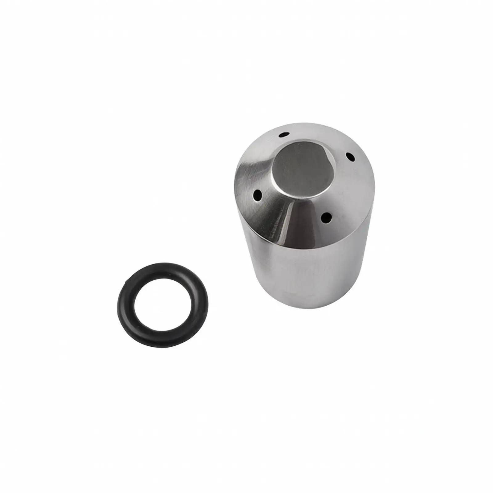 304 Stainless Steel Coffee Machine Nozzle Steam Wand Tip with Sealing Gasket for Espresso Maker Milk Frother Replacement Part