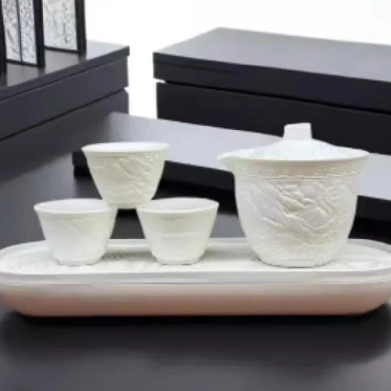 

Кухонный поднос для сахара и чая, кунг-фу, белый сервировочный поднос для путешествий, чайный поднос с листьями, натуральный банджа ручной работы, Espelhadas, украшение для дома