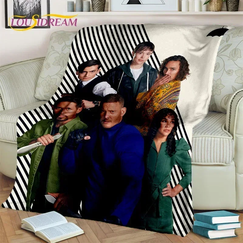 Superpower TV The Umbrella Academy  Blanket,Soft Throw Blanket for Home Bedroom Bed Sofa Picnic Travel Office Cover Blanket Kids