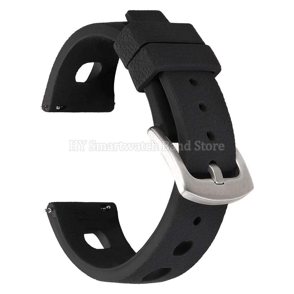 20 ミリメートル 22 ミリメートルソフトシリコン時計ストラップユニバーサルクイックリリース時計バンドトロピカル時計バンド男性女性交換ブレスレット