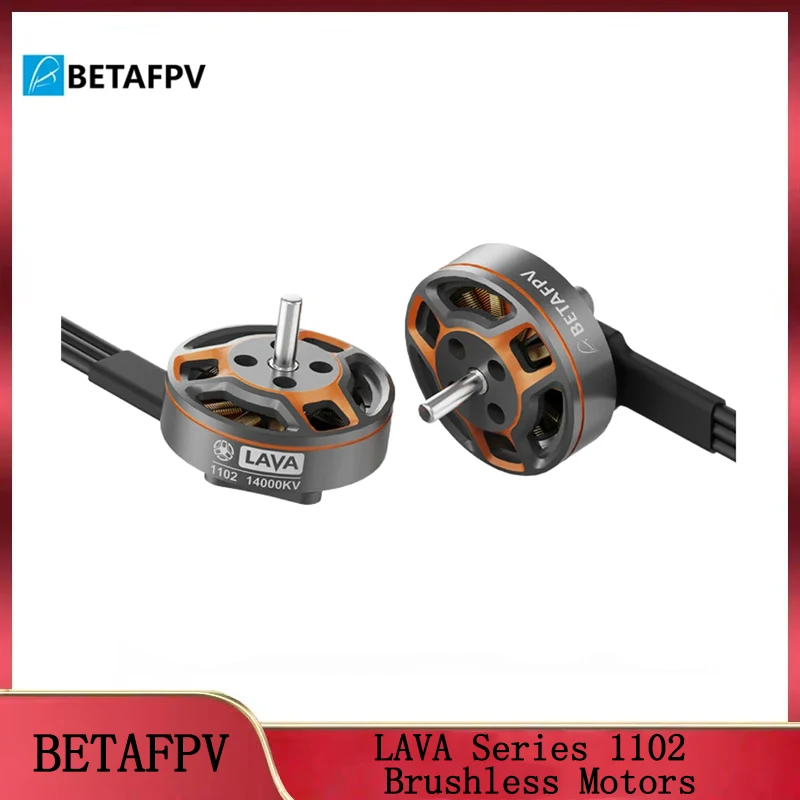 

BETAFPV LAVA 1102 Brushless Motor: 14000KV, 22/44mm Cable Length – For FPV Drones, Compatible with Pavo Femto