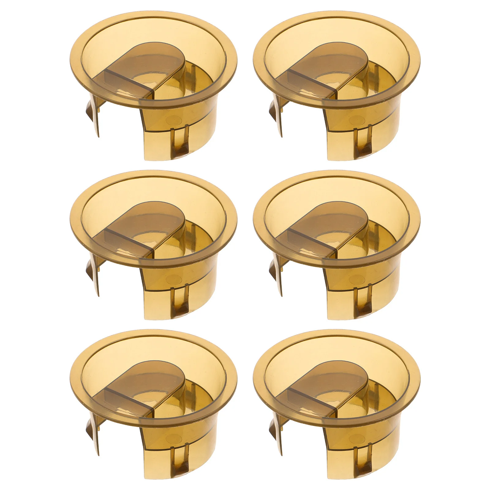 

6Pcs Water Jug Lid Replacement Plastic Caps Reusable Carafe Kettle Covers Cold Hot Drink Stopper for Kitchen Outdoor Use