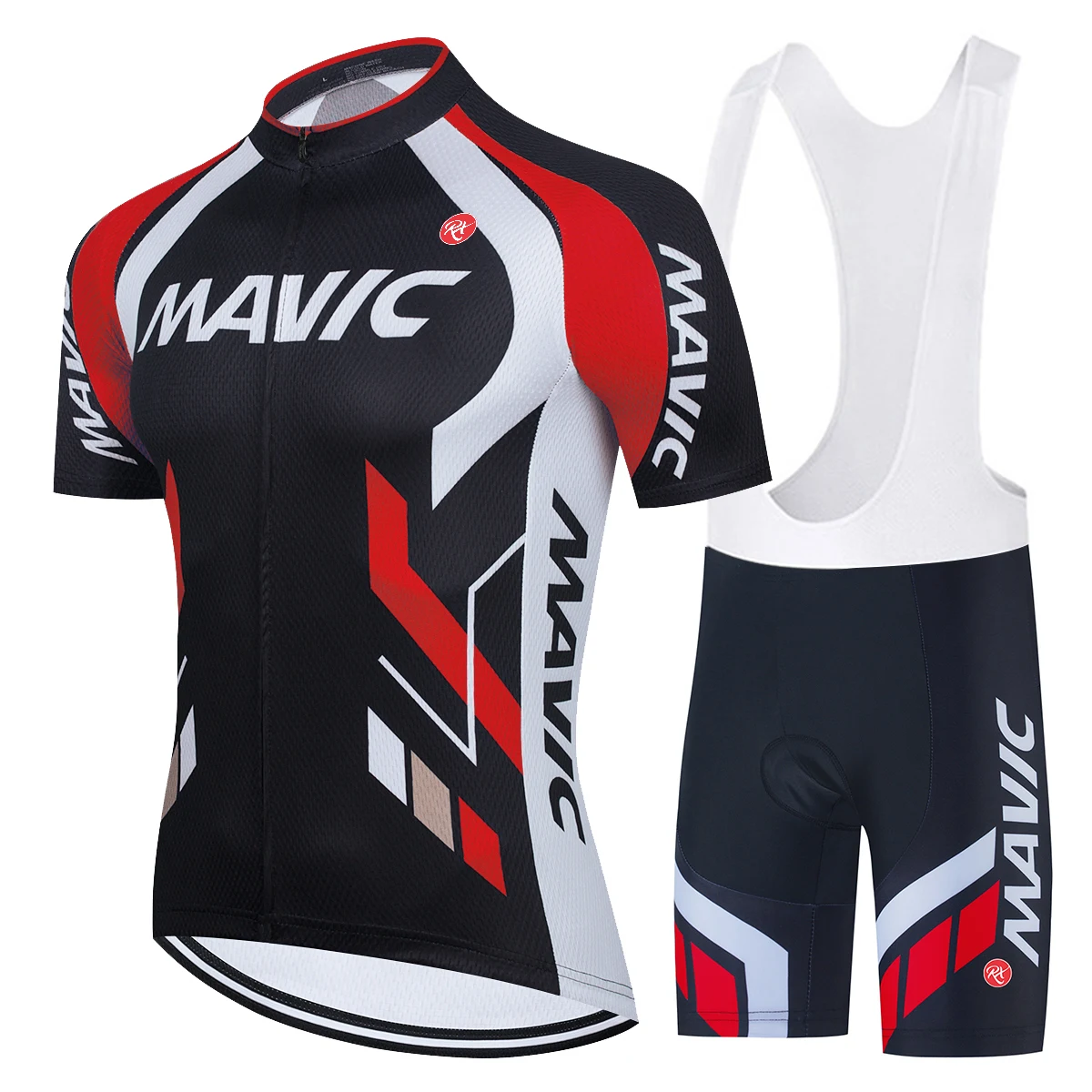 Rx Mavic MTB Bike Cycling Jersey Set Short Sleeve Breathable Cycling Clothing Maillot Ropa Ciclismo Uniform Suit