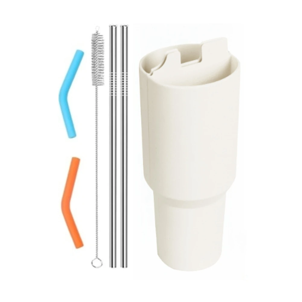 Copo 2 em 1 de silicone ABJO para Stanley Cup 40 Oz para acessórios de copo Stanley, saco de bebidas duplas para distribuição de copos Stanley