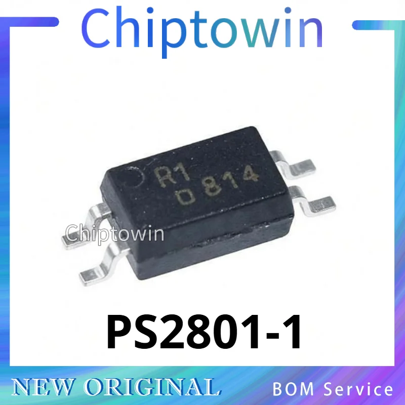 5/50/500 pcs PS2801-1 PS2801 PS2801C-1 SOP-4 Optocoupler Original In Stock W7