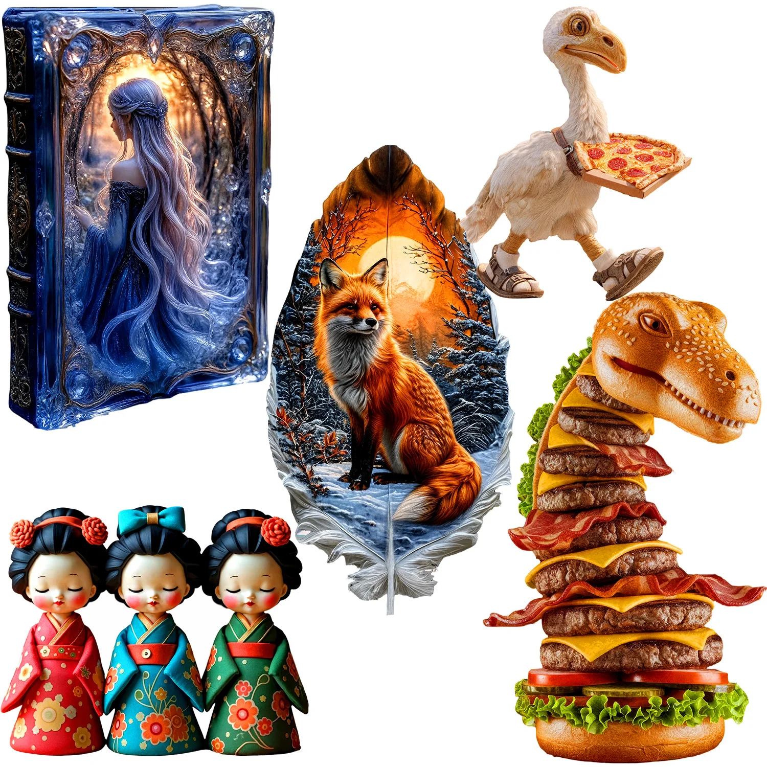 Creative Wooden Puzzles With Unique Irregular Shapes Handmade Decorations Perfect For Birthdays And Holidays