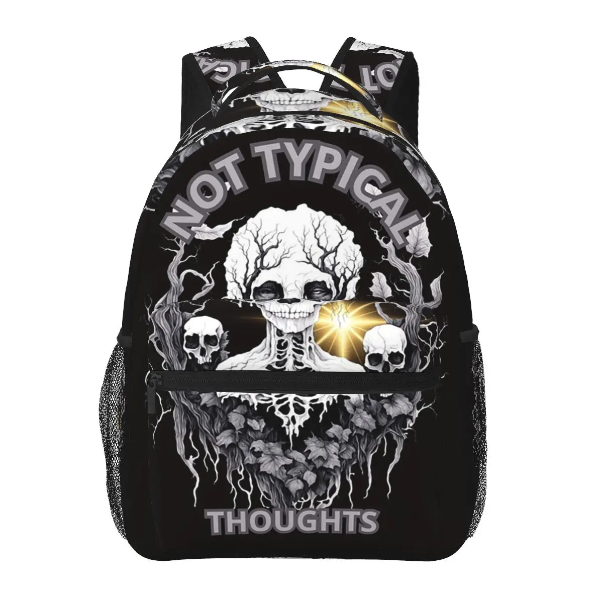 

NOT TYPICAL THOUGHTS Backpack Daypack Large Capacity Kids BookBag School Bag Shoulder Bags for Men Women