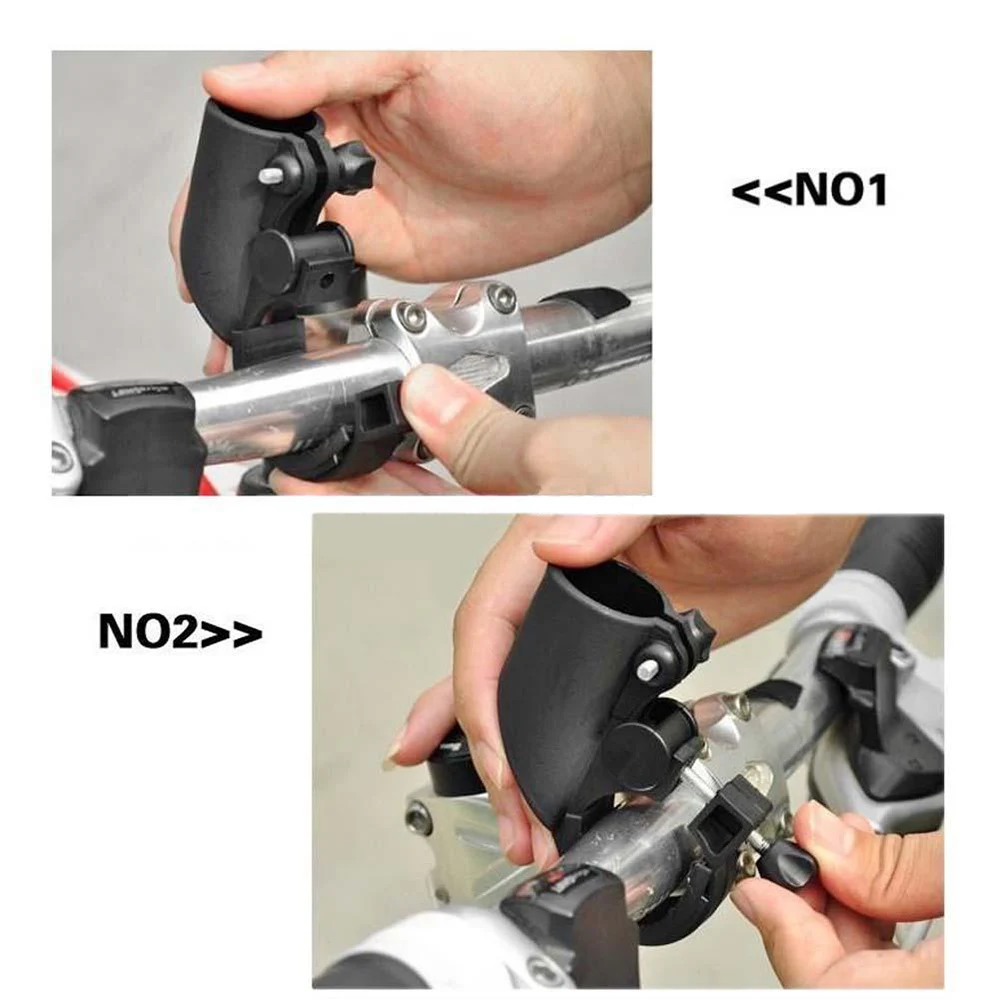 

Useful Accessories Flashlight Assembly Component Parts Adjustable Aluminum Bicycle Cycling Focus Front Light High Brightness