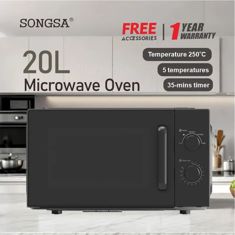 Multi-functional 220V 20L Portable Microwave Oven Kitchen Cooking Appliance Efficient Microwave Oven Home