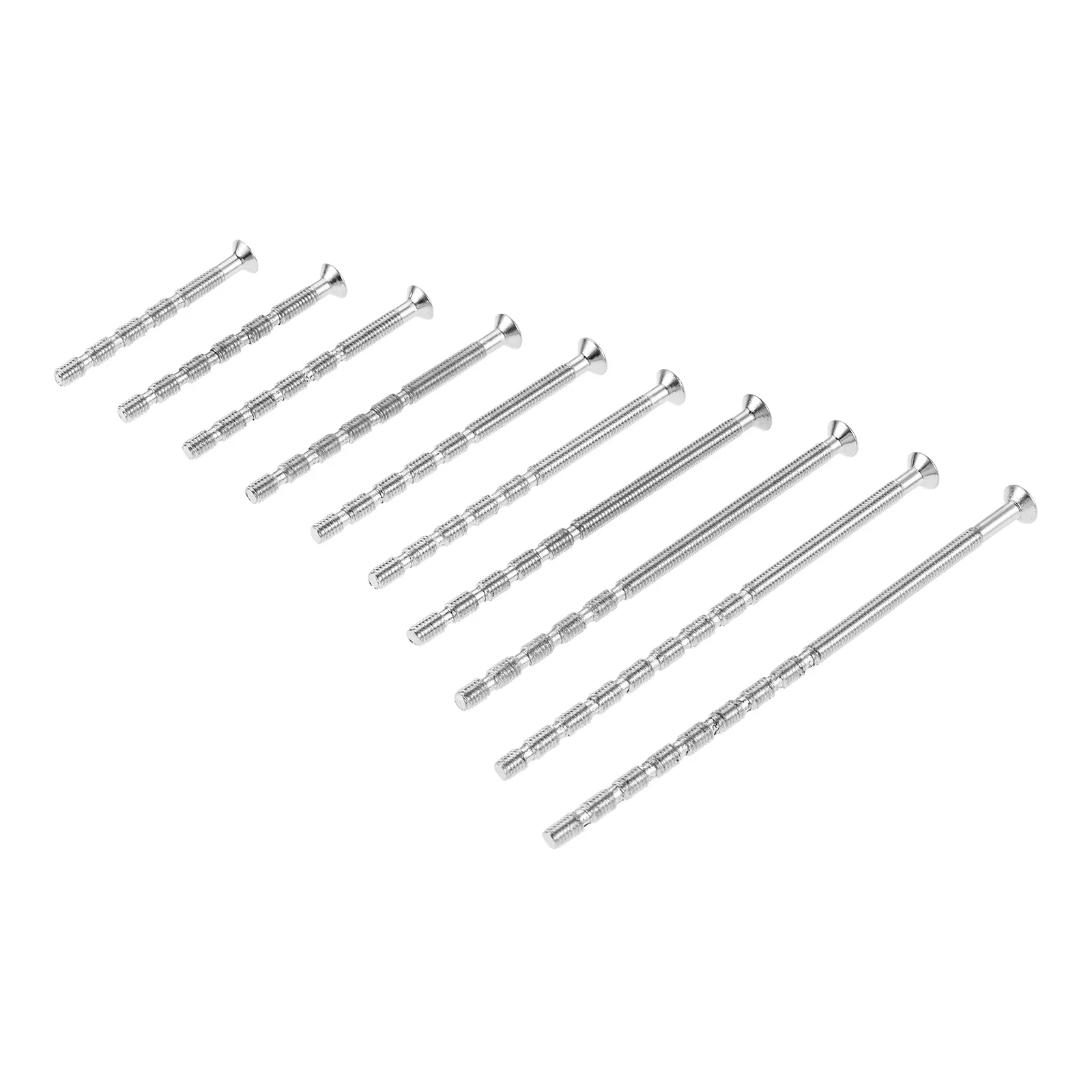 20pcs or 10pcs M4 Cuttable Knobs Handle Lock Snap-Off Door Handle Screws Hardware for Door Knobs Roses and Eyebolts 45-110mm