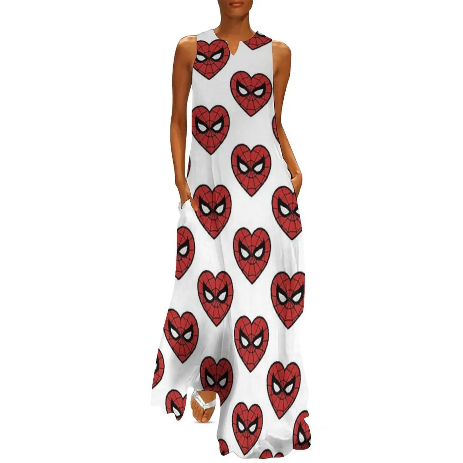 

Spider Dudes in Heart Active Long Dress evening dress women Party dresses women's evening dresses 2025