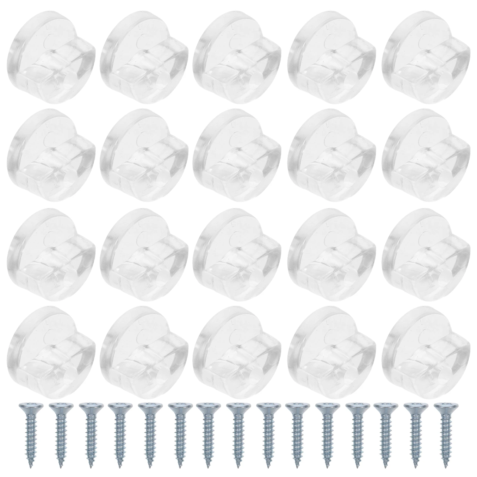 

30 Pcs Wardrobe Fixed Bracket Drawer Corner Stand Laminated Glass Cabinet Clamps Alloy Panel Retainer Clips