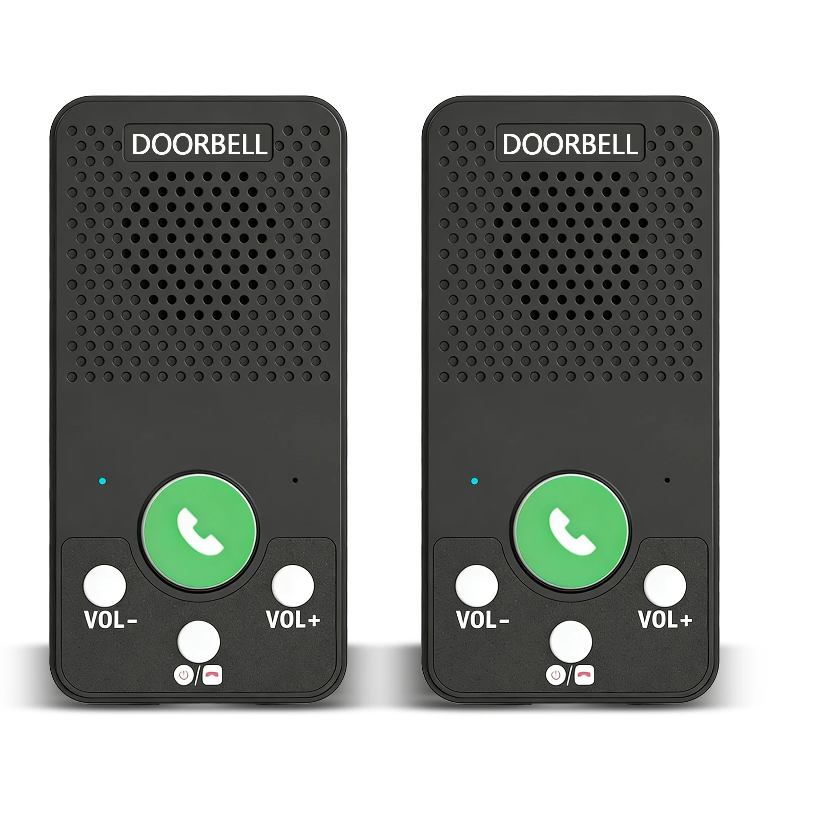 Full Duplex Wireless Intercom, {Brand} 2 Way Intercom Hands-Free No Hold, 1500ft Long Range, Waterproof, 2 Pack for Home Office
