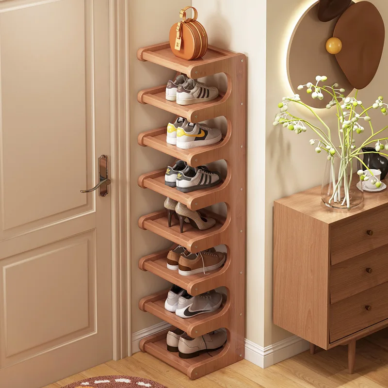 LR3  Shoe rack home door multi-layer simple new 2024 hot-selling storage artifact space-saving corner small narrow shoe cabinet