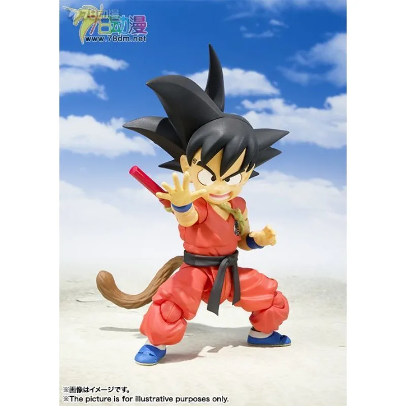 BANDAI Asli S. H. Figuarts Seri Mainan Bergerak Seri Dragon Ball Sun WuKong, Produk Jadi TIEN Koleksi Model Bergerak